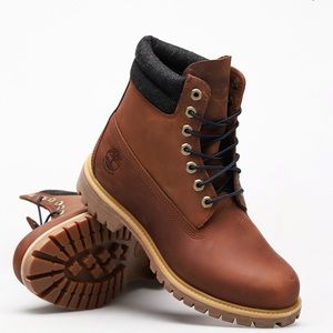 Timberland men’s 6In Double Collar Waterproof boot